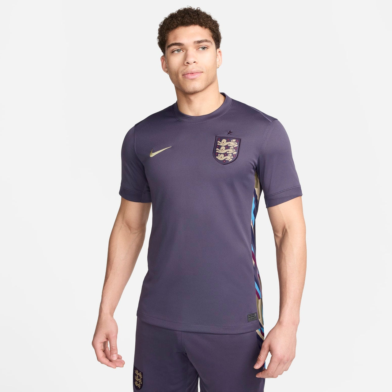 Nike England 24/25 Stadium Soccer Jersey 'Purple' FJ4272-573