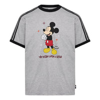 adidas x Disney Mickey Mouse Wish T-Shirt Asia Sizing 'Grey' KT7775
