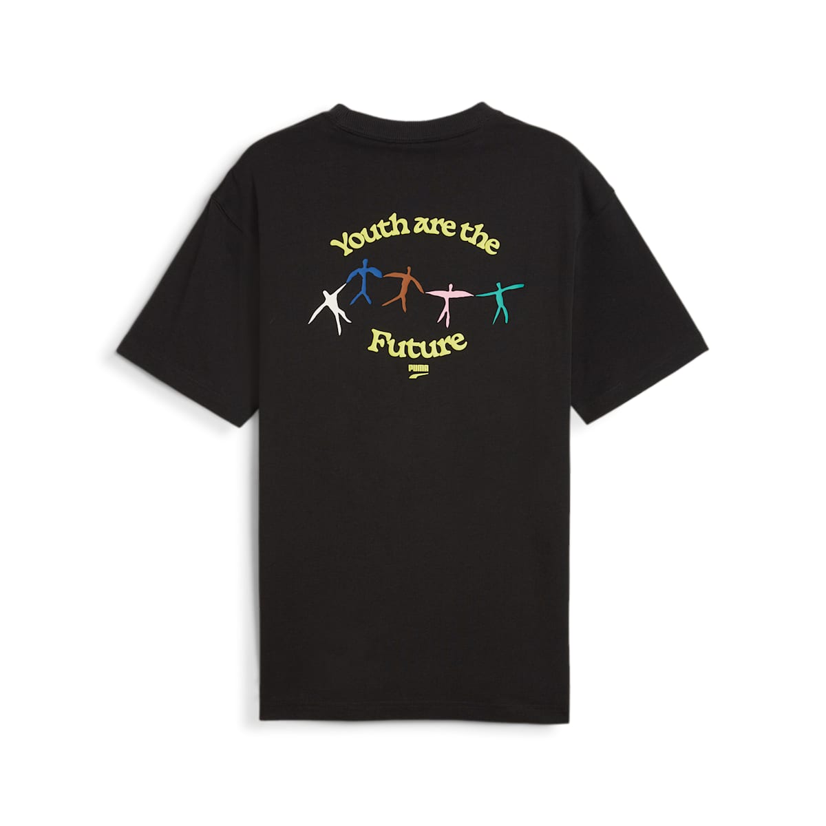 PUMA DOWNTOWN Youth Graphic T-Shirt 'Black' 623558-01