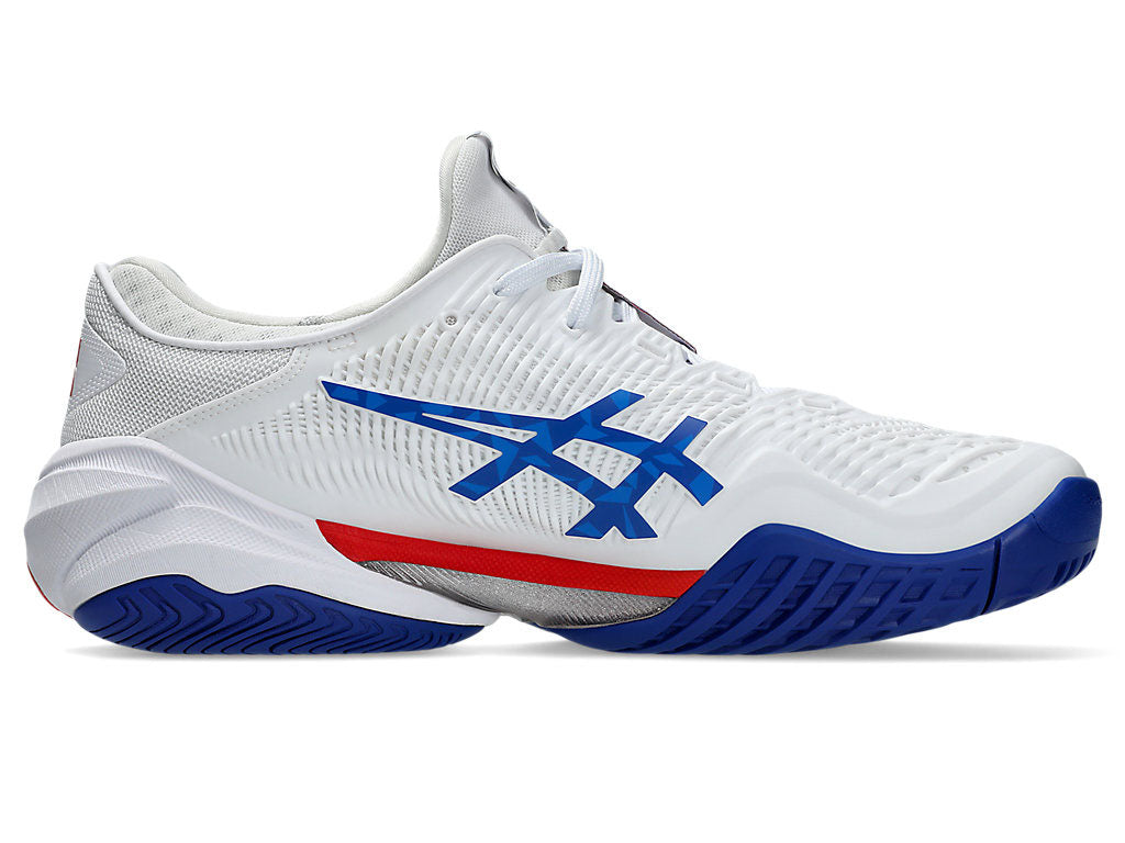 ASICS Court FF 3 Novak 'White Blue Red' 1041A480-100