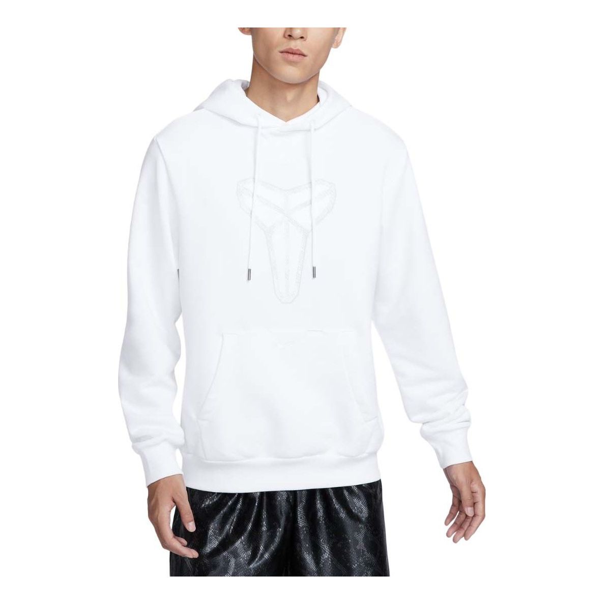 Nike Kobe Dri-FIT Pullover Basketball Hoodie Asia Sizing 'White' HF0067-100
