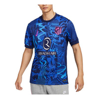 Nike Dri-FIT Atletico Madrid 2024/25 Stadium Third Football Replica Jesrey 'Blue Pink' FQ2021-493
