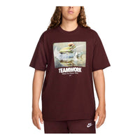 Nike Sportswear Max90 T-Shirt 'Burgundy Crush' HF0001-652