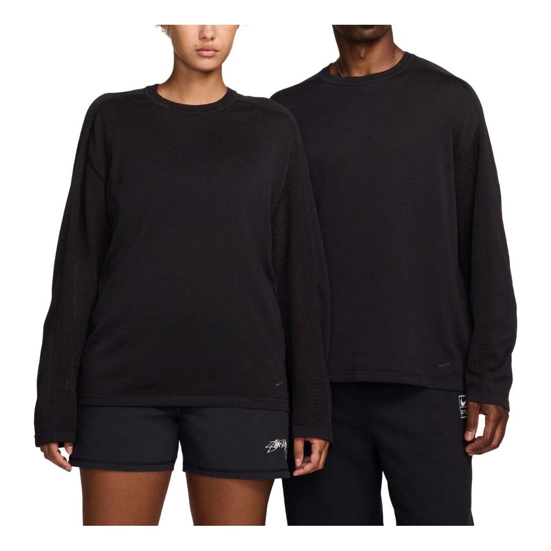 Nike x Stussy Long Sleeve Jesrey Asia Sizing 'Black' HF3899-010