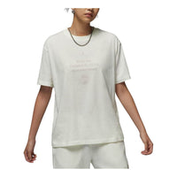 (WMNS) Air Jordan Paris Saint-Germain T-shirt 'Sail' FV7748-133