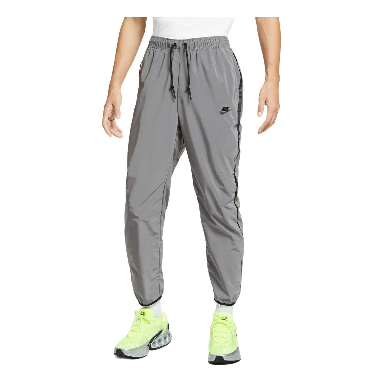 Nike Tech Woven Flash Pants Asia Sizing 'Reflect Silver Black' FZ7588-035