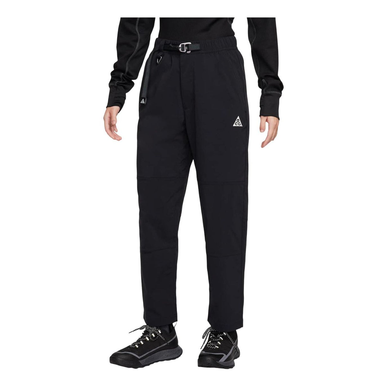 (WMNS) Nike ACG Mid-Rise Pants Asia Sizing 'Hike Pant Black' FQ3059-010