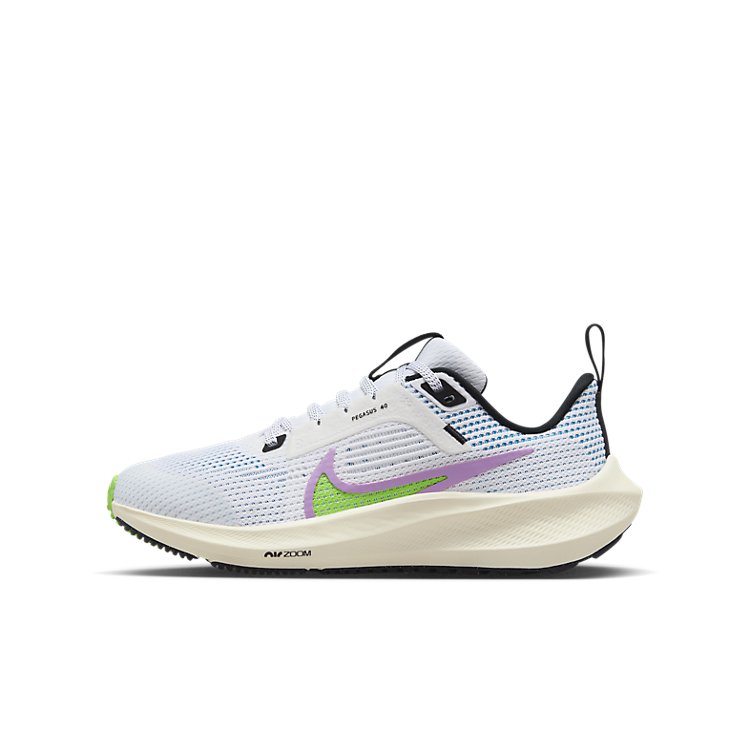 (GS) Nike Air Zoom Pegasus 40 'White Pale Ivory' FJ4142-100