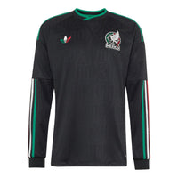 adidas Mexico 26 Third Authentic Long Sleeve Asia Sizing 'Black' JY7001