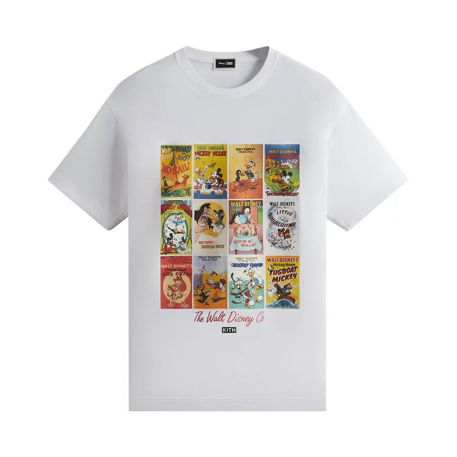 KITH x Disney Mickey & Friends Poster Vintage T-Shirt 'White' KHM031736-101