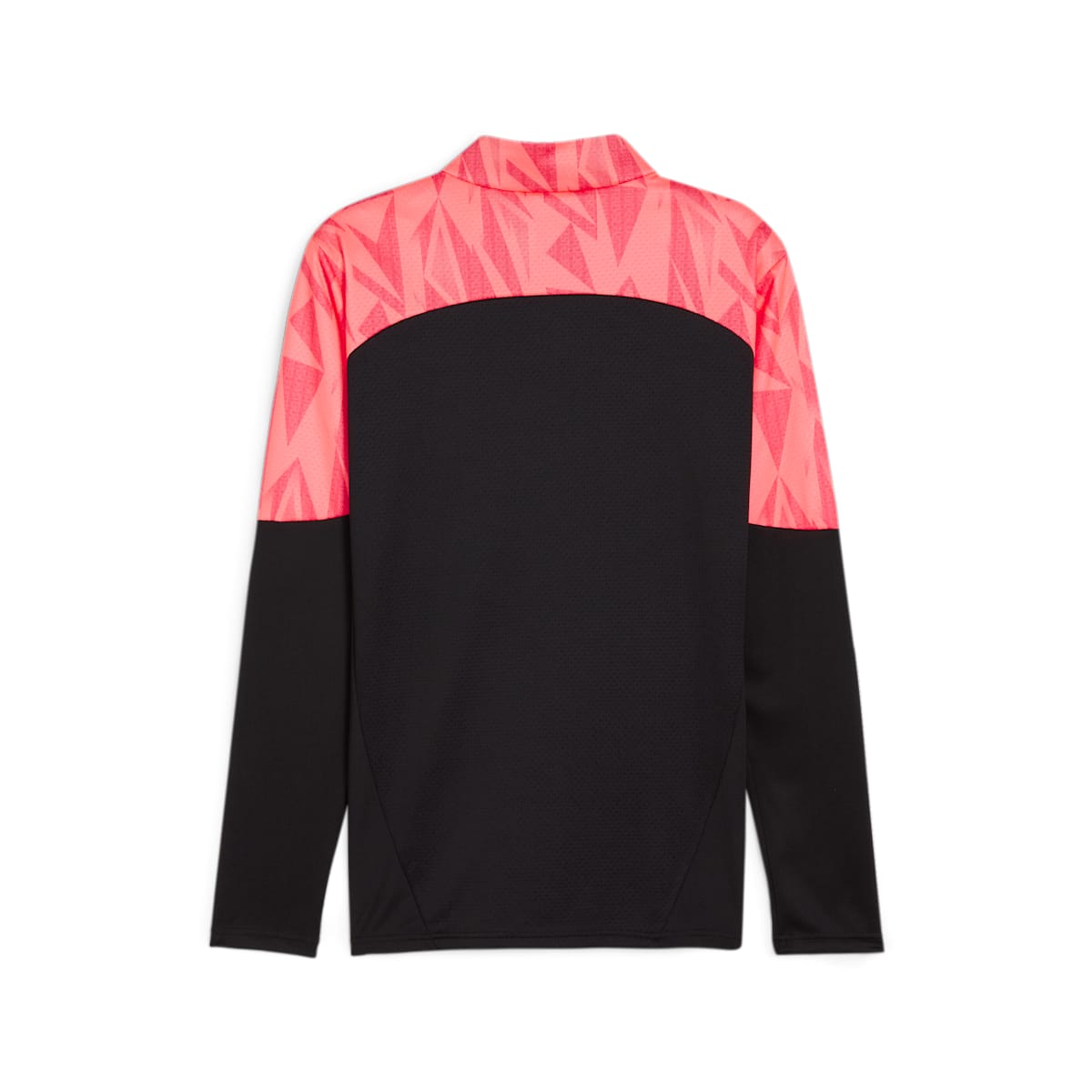 PUMA indFINAL Forever Faster Quarter-Zip Football Top 'Black Sunset Glow' 659262-57