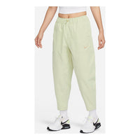 (WMNS) Nike Solid Logo Woven Track Pants 'Green' HF6174-371