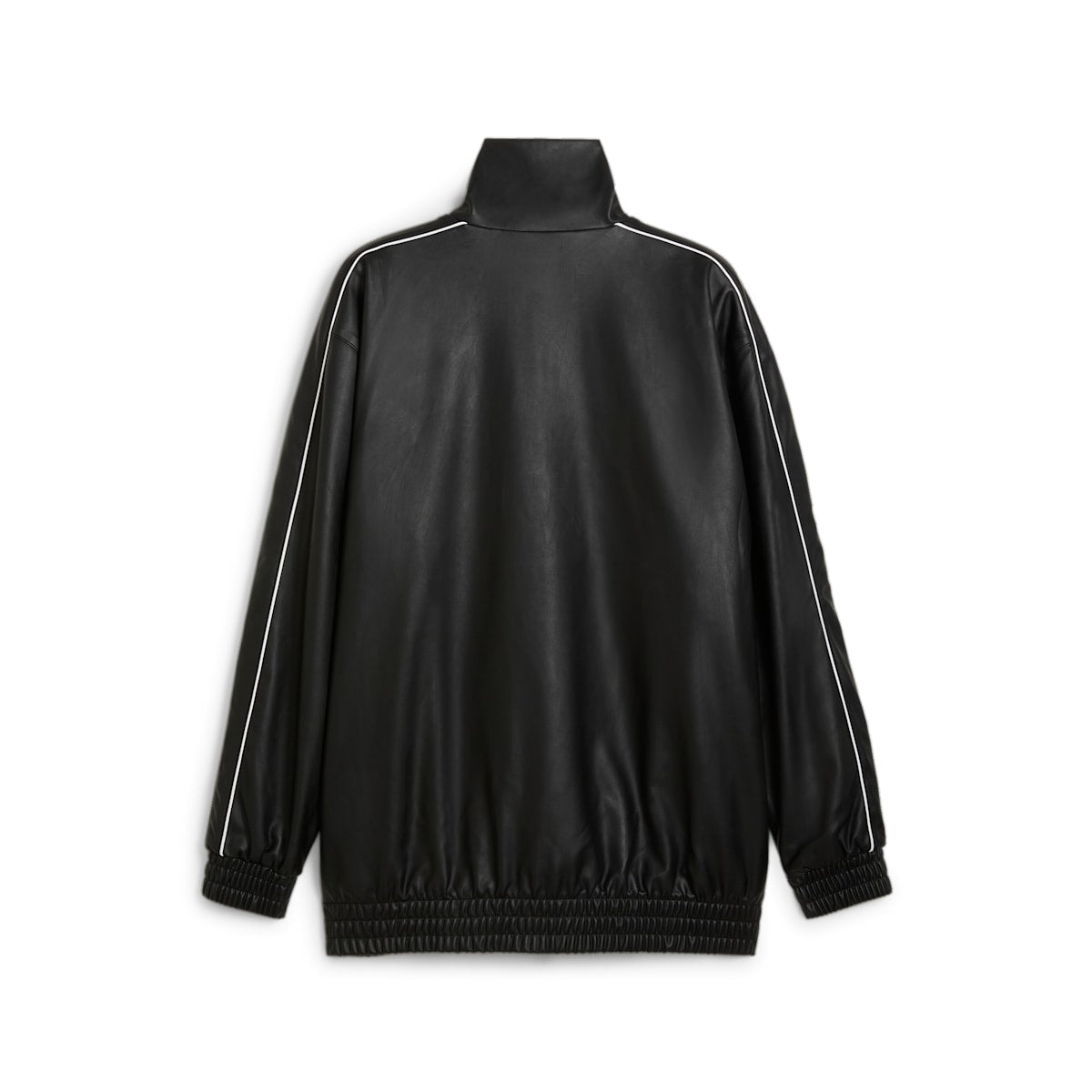 PUMA T7 Pleather Track Jacket 'Black' 627191-01