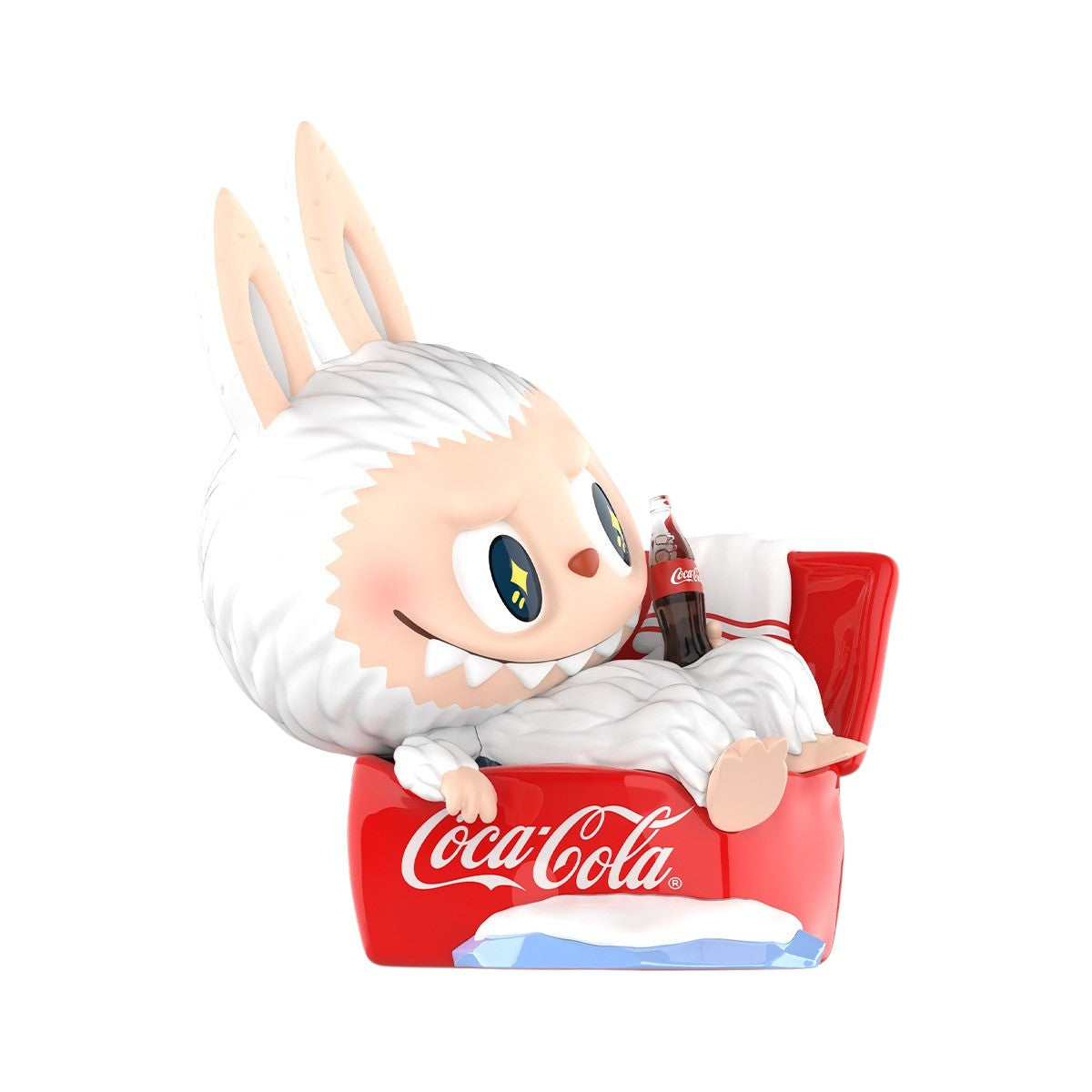 Pop Mart x Coca-Cola The Monsters Labubu Figure 'Special Sofa' PPMT-2410-0232-SSA