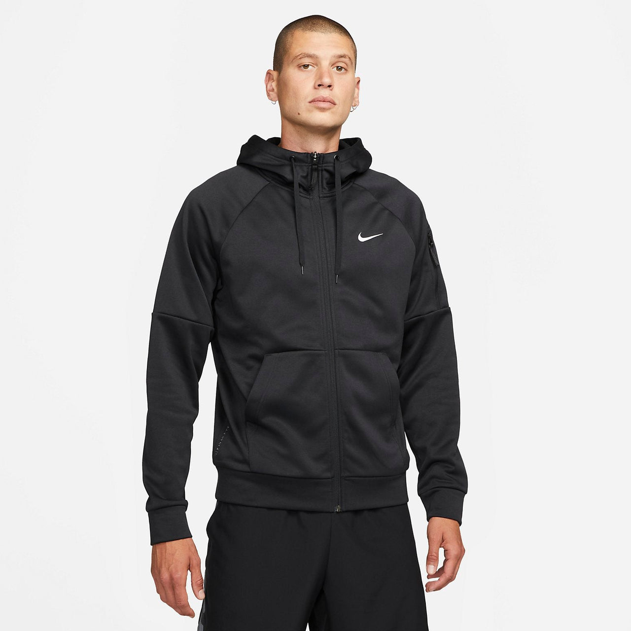Nike Therma-FIT Full-Zip Fitness Top 'Black' DQ4830-010