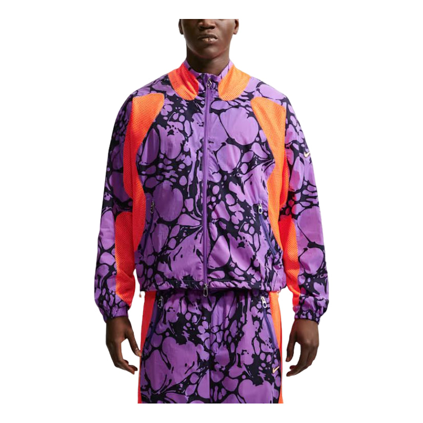 Nike Project F.R.O.G. Gooey Track Jacket 'Bright Violet Total Orange Tangerine Tint' IF4238-522