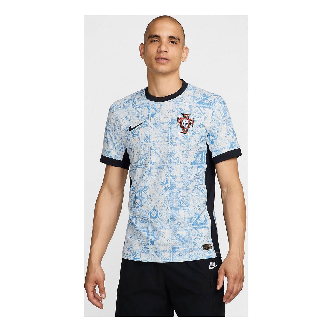 Nike Portugal 24/25 Match Away Authentic Soccer Jersey 'White Blue' FJ4261-133
