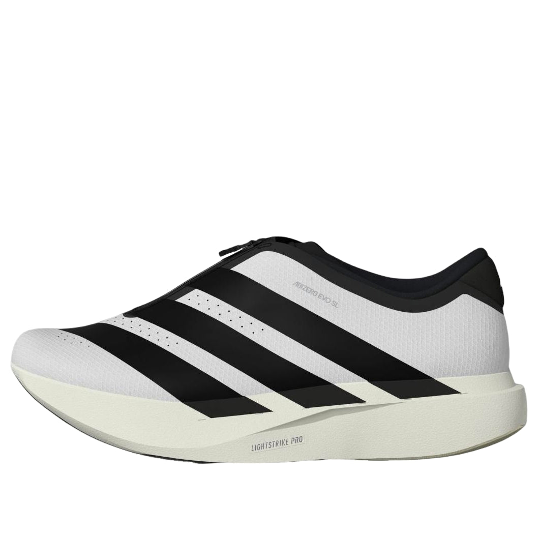 adidas Adizero Evo SL Zip 'White Black' KH9623
