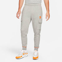 Nike Sportswear Just Do It Fleece Cargo Pants 'Dark Heather Grey' DD6267-063