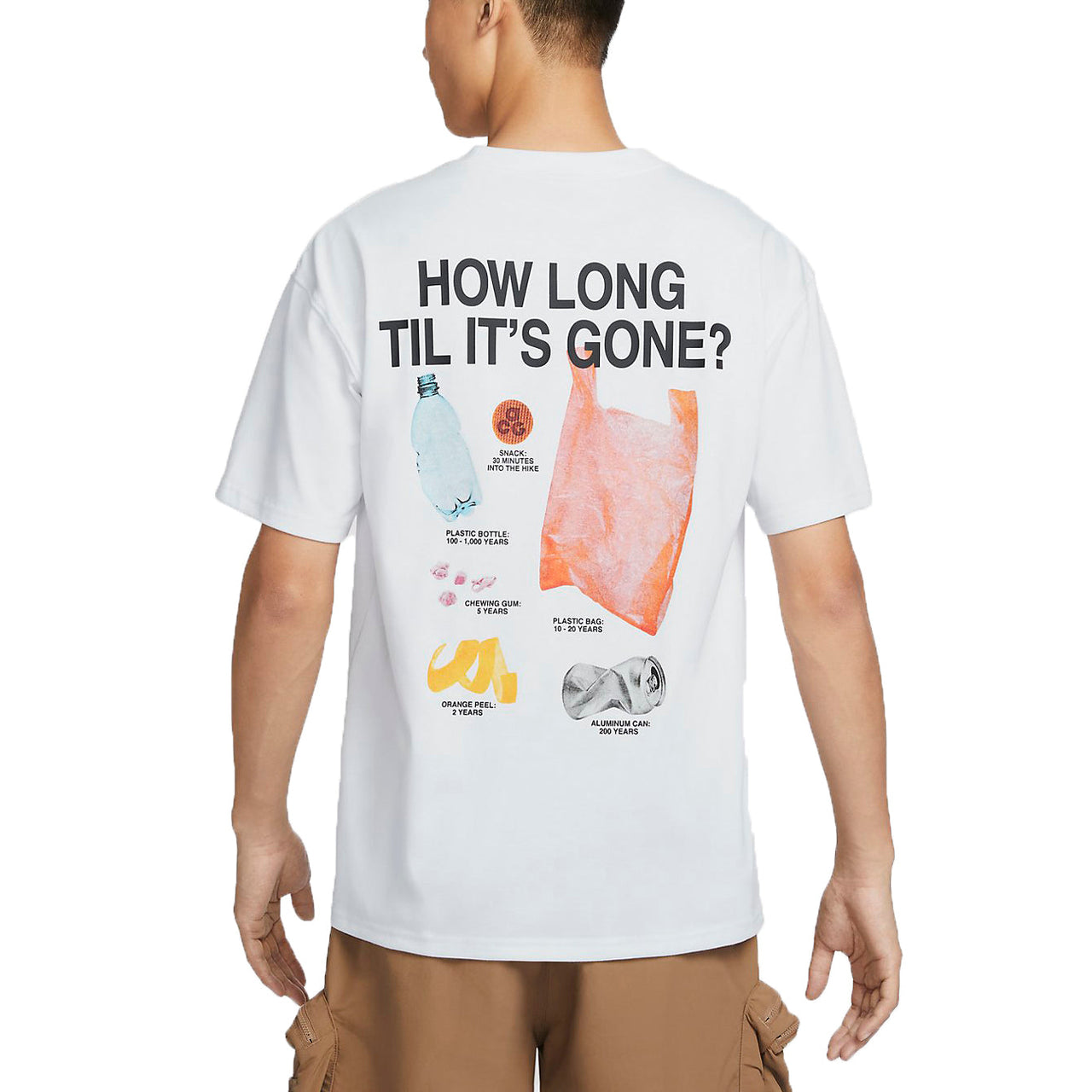 Nike ACG Dri-FIT Graphic T-shirt (Asia Sizing) 'White' FV3491-121