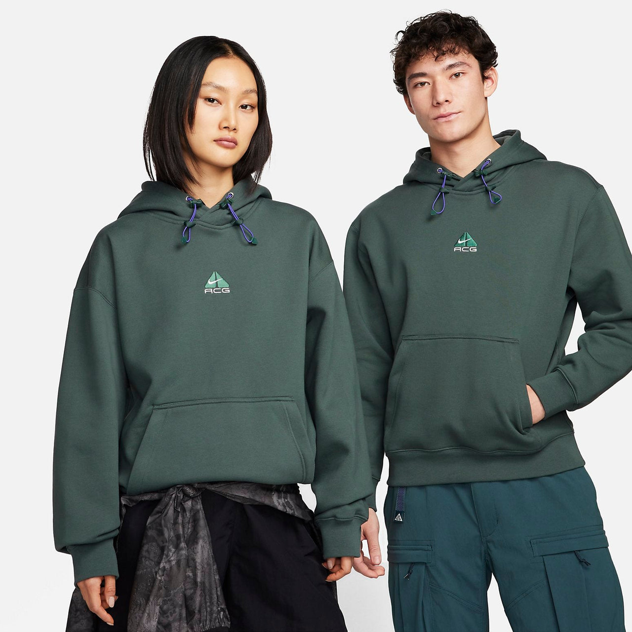 Nike ACG Therma-FIT Fleece Pullover Hoodie 'Vintage Green' DH3088-338