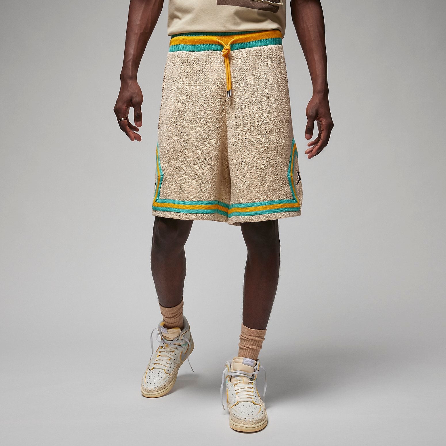 Air Jordan x UNION x Bephies Beauty Supply Diamond Shorts 'BAROQUE BROWN WASHED TEAL' FD4243-237