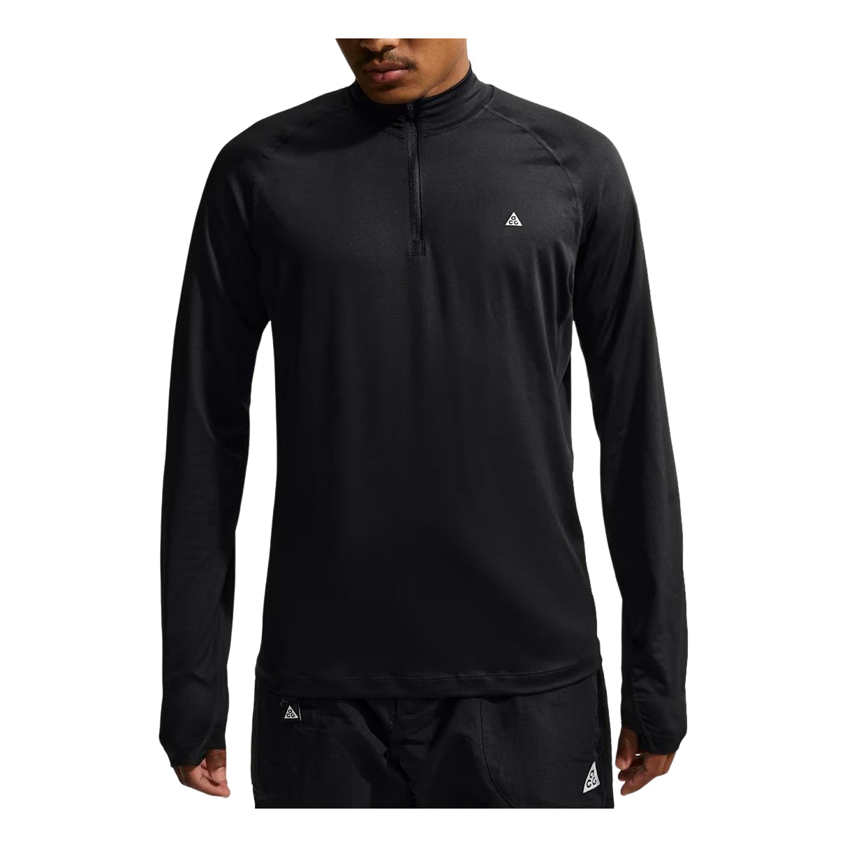 Nike x ACG Wildsee Dri-FIT 1 4-Zip T-Shirt 'Black Summit White' IM4223-010