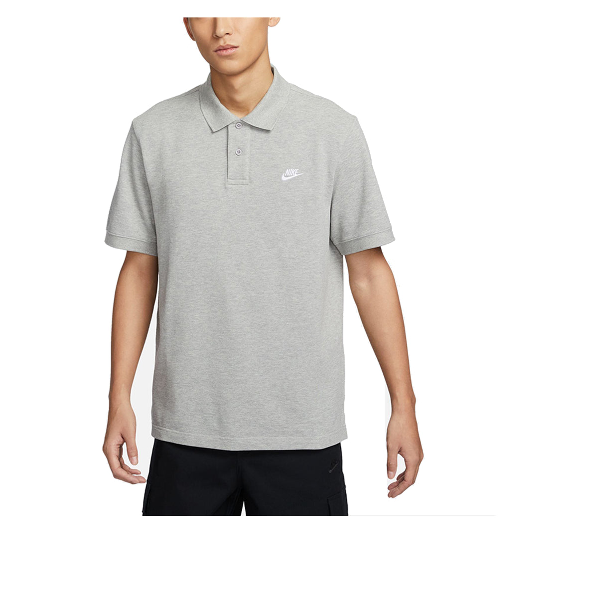 Nike Club Polo Shirts Asia Sizing 'Grey' FN3895-063