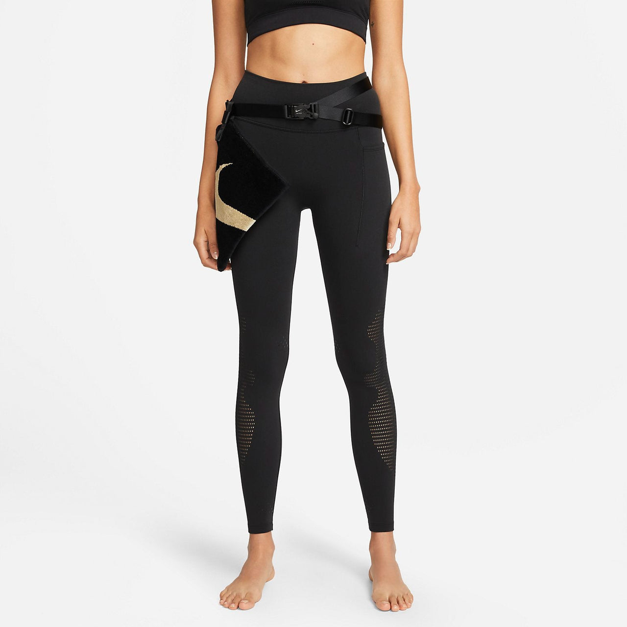 (WMNS) Nike x Matthew M. Williams NRG Dri-Fit Leggings 'Black' DD9427-010
