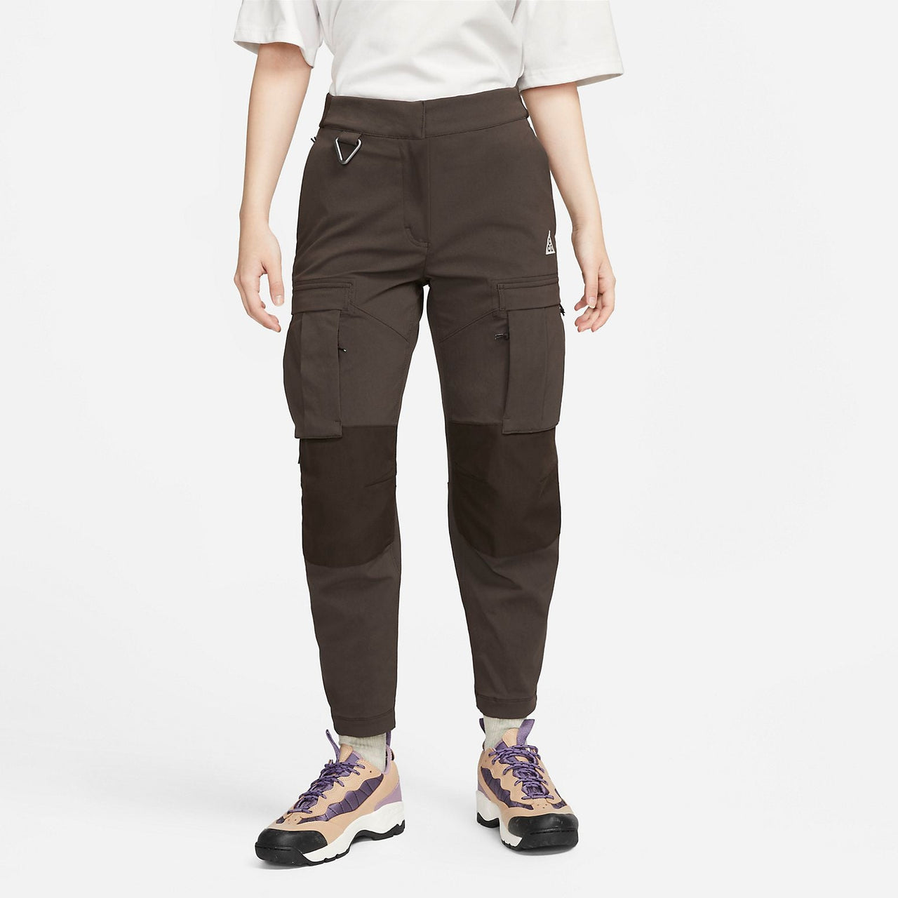 (WMNS) Nike ACG Smith Summit Cargo Pants Asia Sizing 'Velvet Brown' CV0618-220