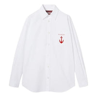 Gucci Cotton Poplin Shirt with Embroidery 'White' 833294-Z7AUX-9000