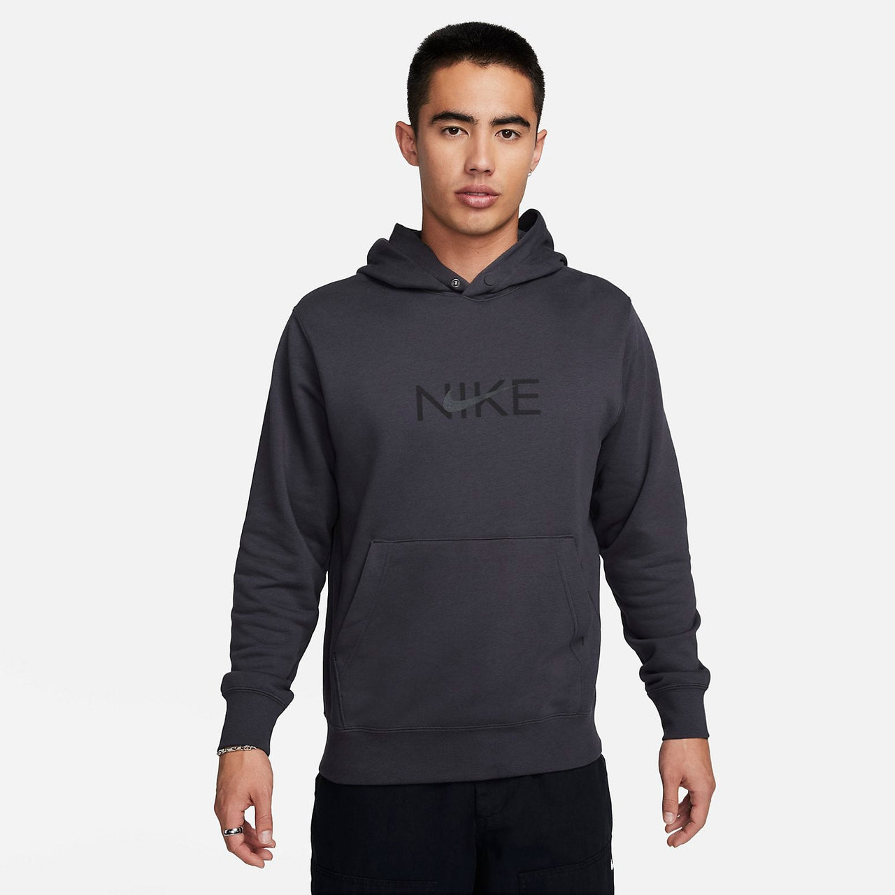 Nike Sportswear French Terry Pullover Hoodie 'Anthracite' FZ4765-060
