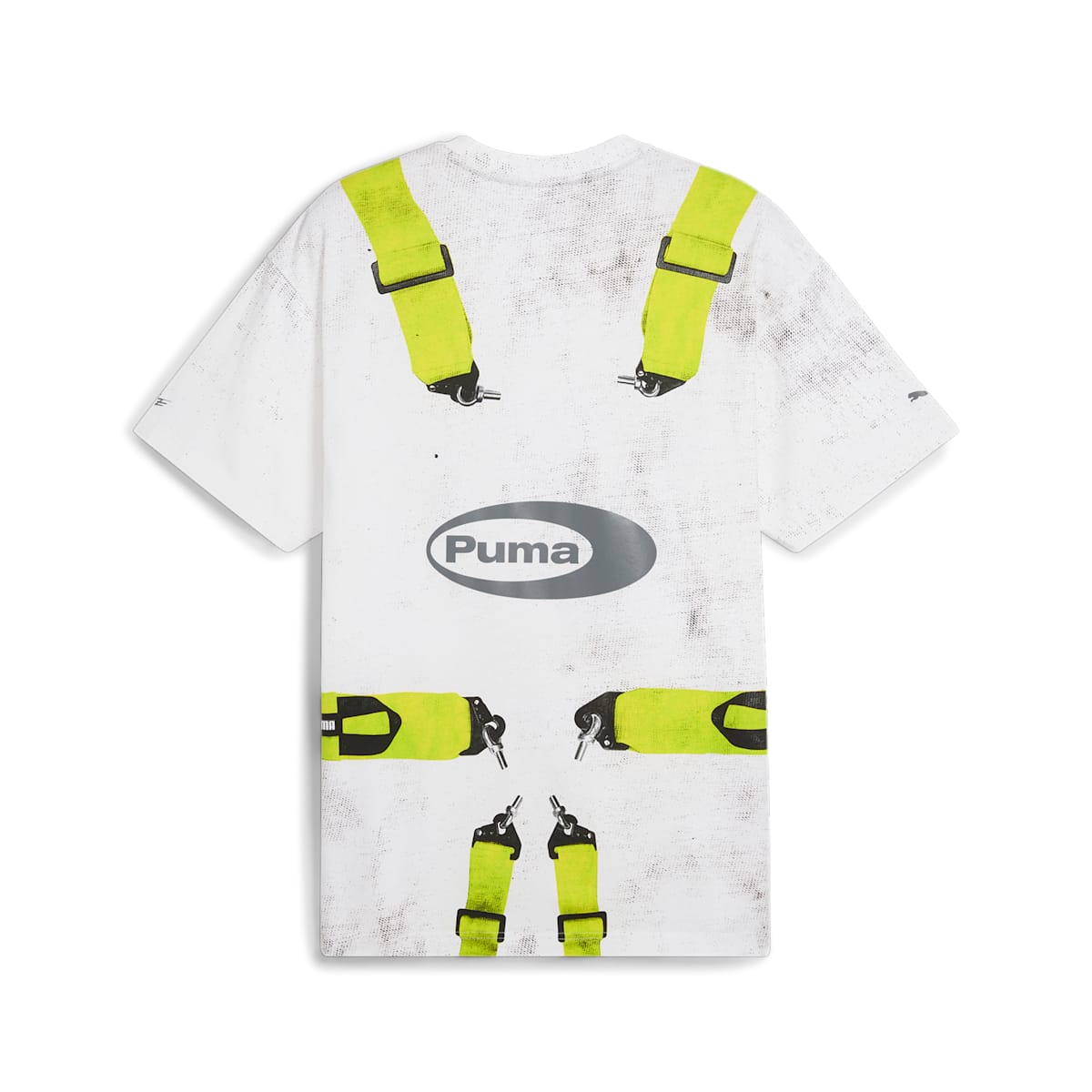 PUMA x A$AP ROCKY Seatbelt T-shirt 'White Lime' 631040-02