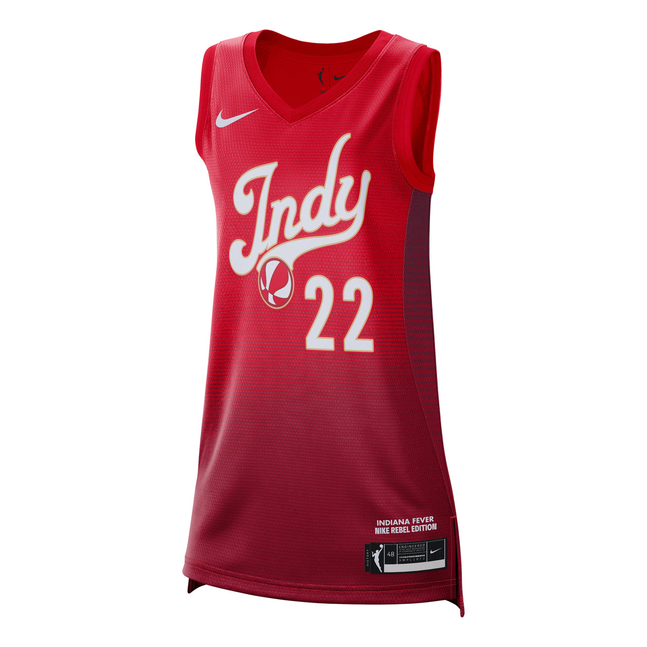 (WMNS) Nike Dri-Fit Wnba Caitlin Clark Indiana Fever 2026 Rebel Edition Jersey 'University Red' IF7168-662