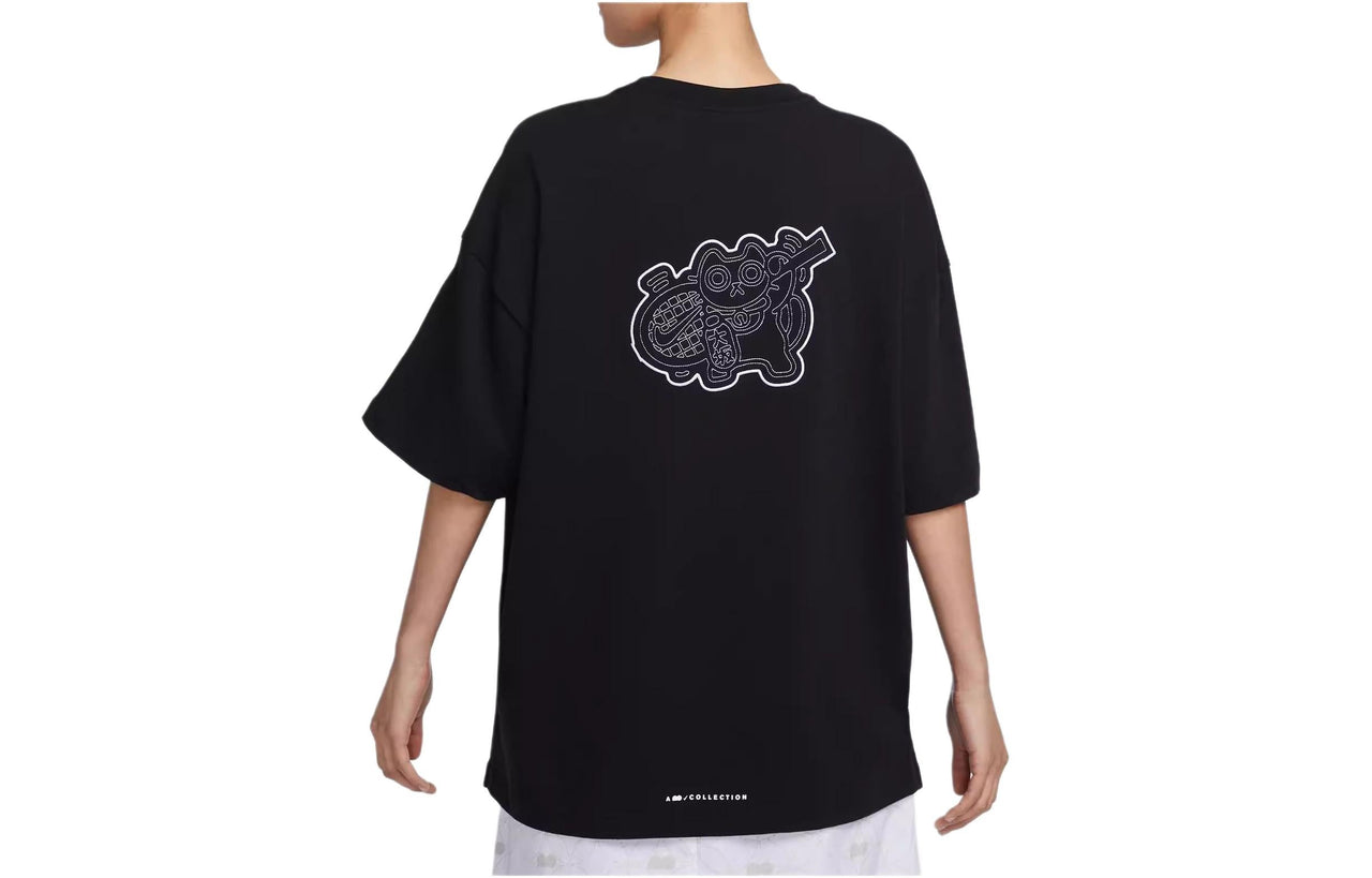 (WMNS) Nike Naomi Osaka Loose Fit T-shirt 'Black' FV0942-010
