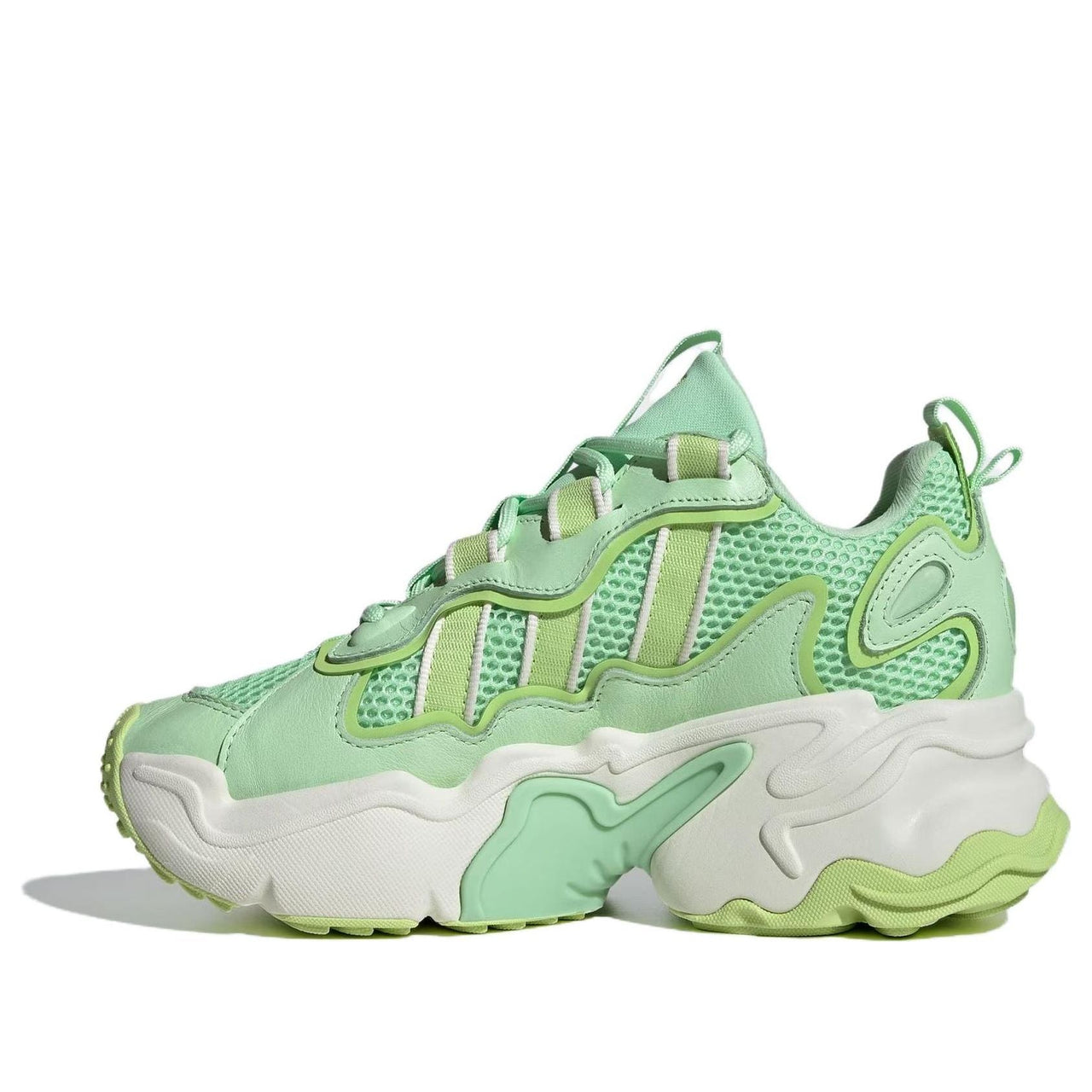 (WMNS) adidas originals Ozthemis 'Green White' IH0838