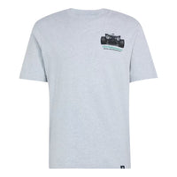 adidas x Mercedes AMG Petronas Formula 1 Team T-Shirt 'Light Grey Heather Semi Mint Rush' HY8001
