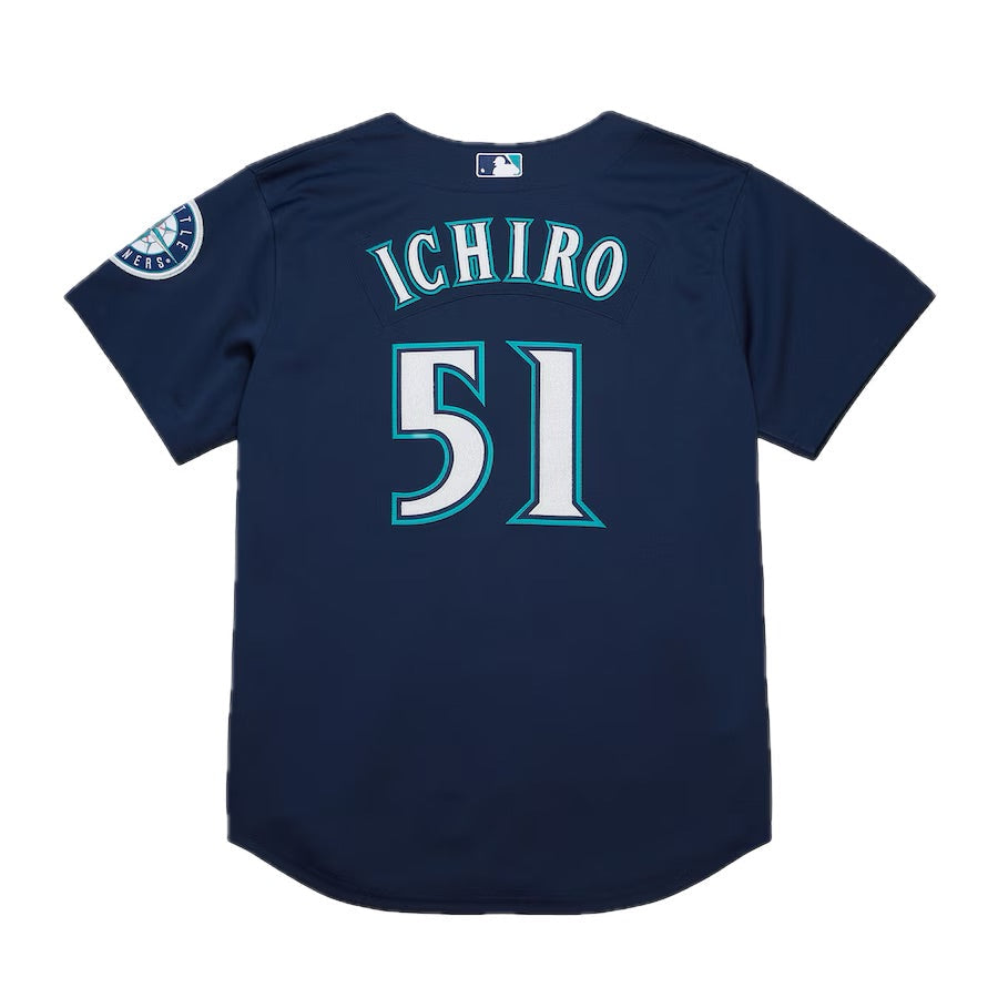 Mitchell & Ness Ichiro Suzuki Navy 2004 Jersey 'Navy Seattle Mariners' 203185165