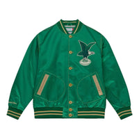 Mitchell & Ness Philadelphia Eagles 1938 Satin Full-Button Jacket 'Kelly Green' 200449268