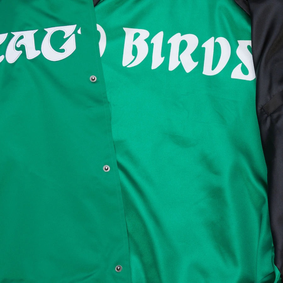 Mitchell & Ness Philadelphia Eagles Playmaker Lightweight Satin Jacket 'Kelly Green' 203184994