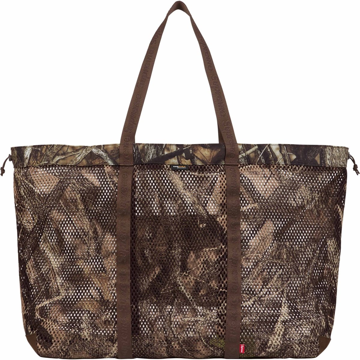 Supreme Mesh Tote Bag SS25 'TrueTimber Kanati Camo' SS25B29-TRUETIMBER-KANATI-CAMO