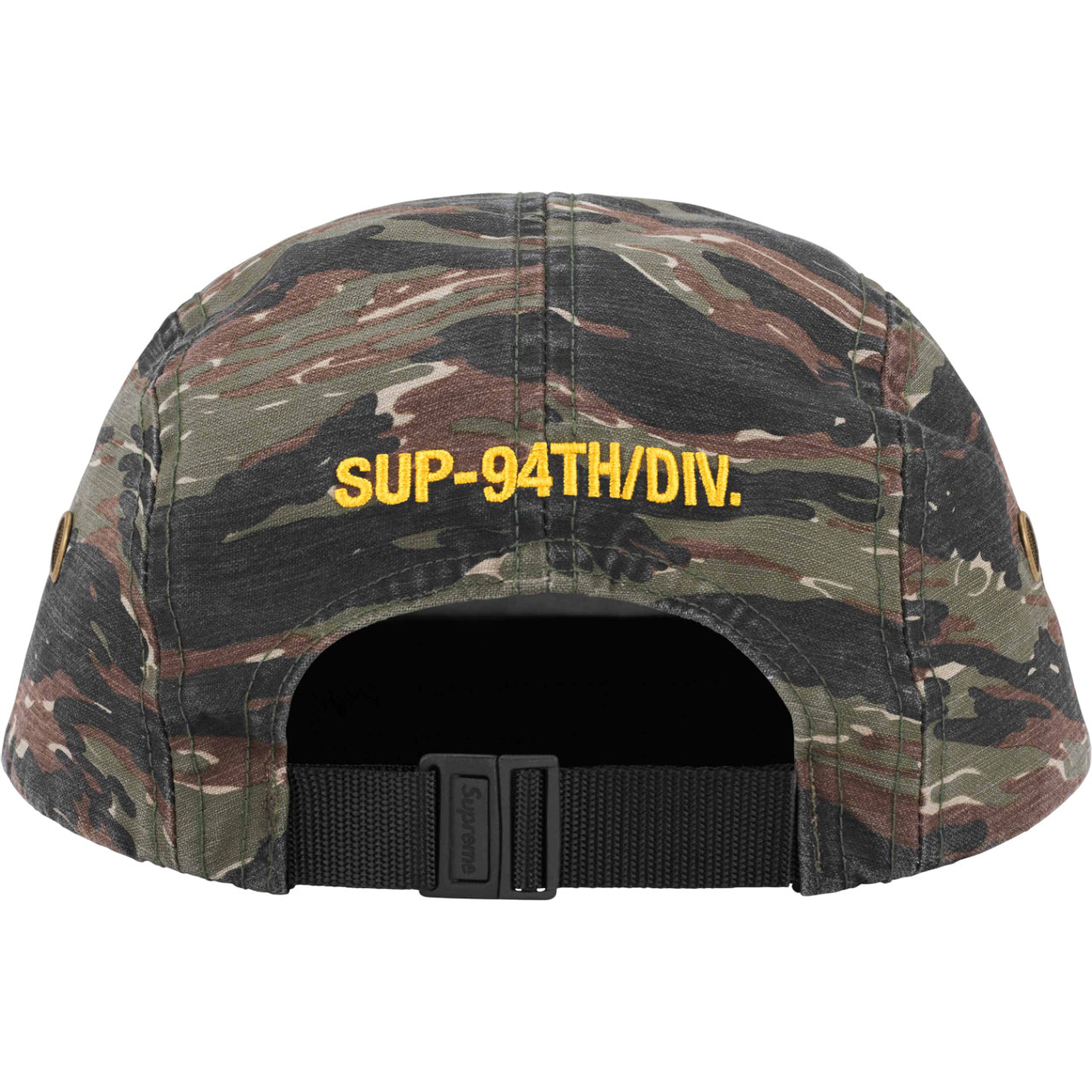 Supreme Military Camp Hat SS24 'Olive Tiger Camo' SUP-SS24-2501