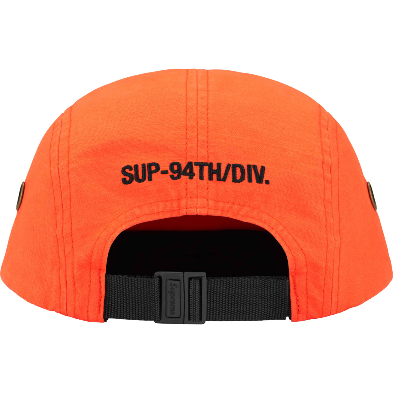 Supreme Military Camp Hat SS24 'Orange' SUP-SS24-2497