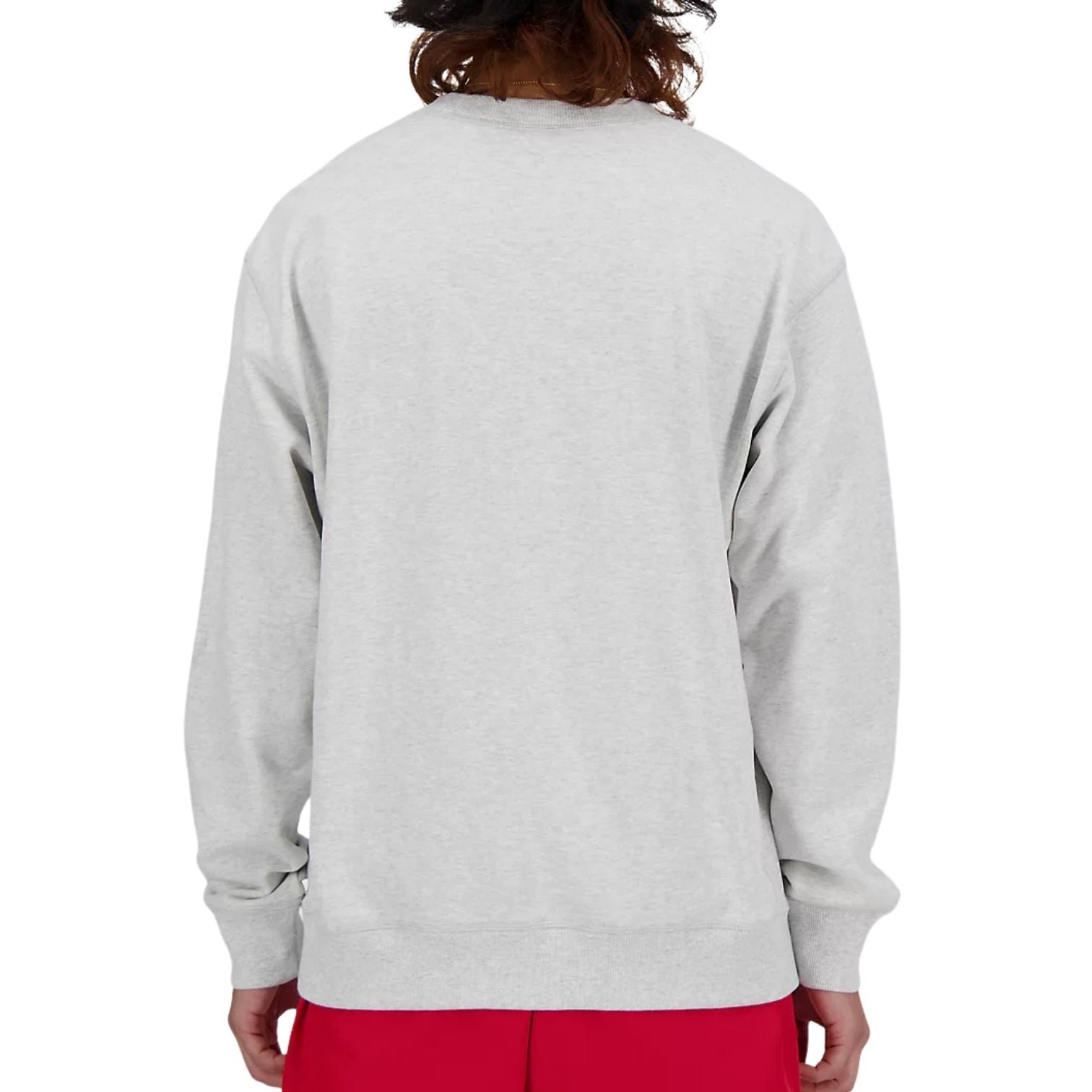 New Balance Athletics Premium Logo Crew T-Shirt 'Ash Multi' MT41547AHH