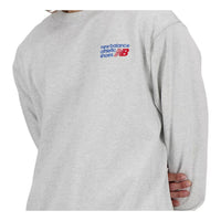 New Balance Athletics Premium Logo Crew T-Shirt 'Ash Multi' MT41547AHH