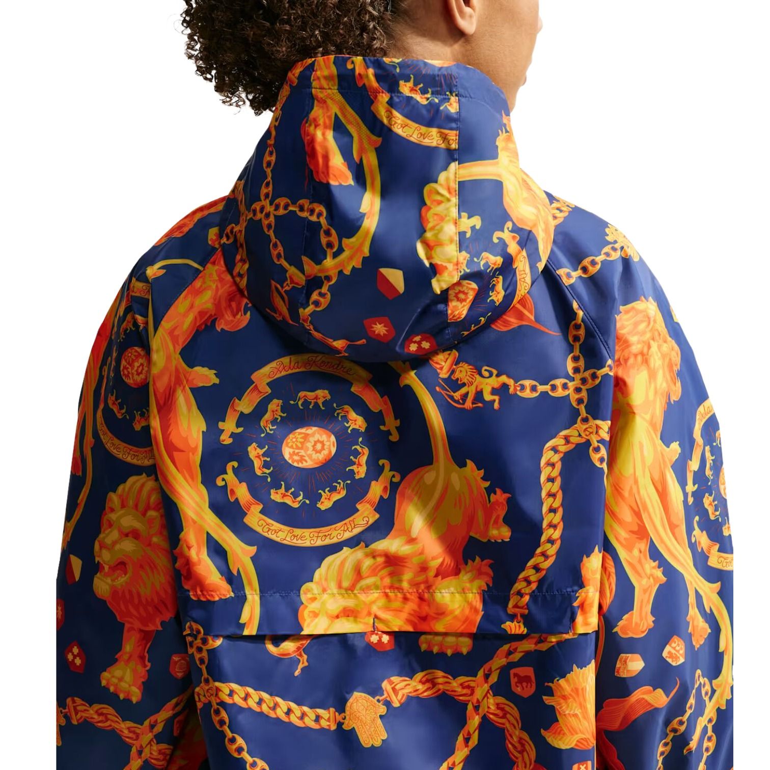 Nike x Netherlands x Patta Cryoshot Anthem Jacket 'Deep Royal Blue White' IH1617-455