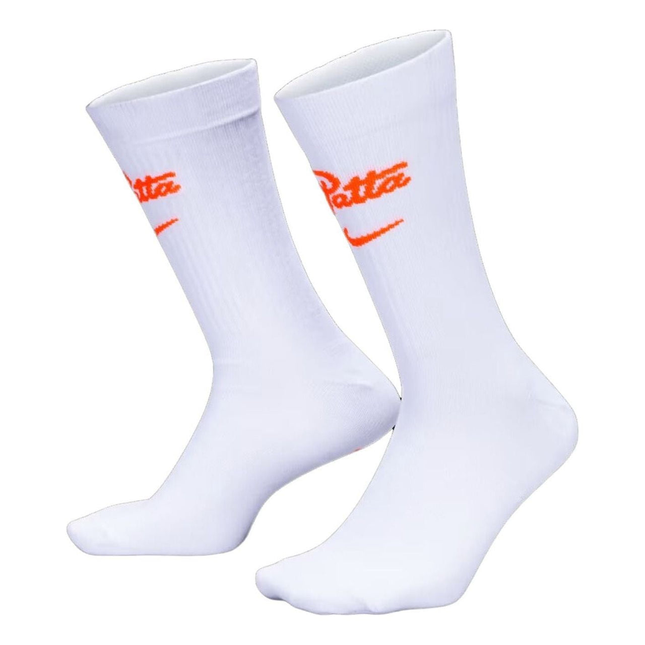 Nike x Netherlands x Patta Cryoshot Everyday Essential Crew Socks (2 Pairs) 'White Orange' IO9462-900
