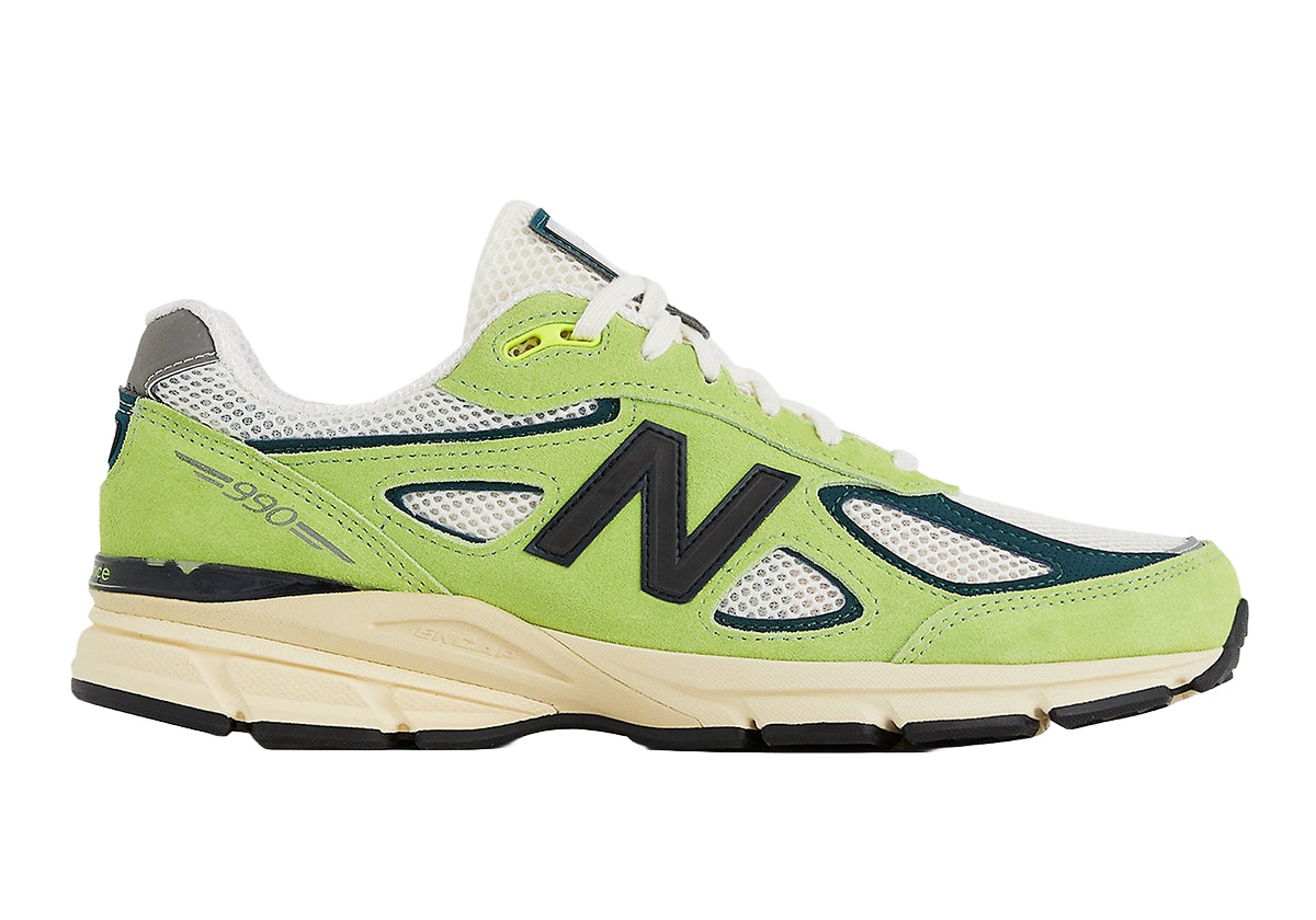 New Balance 990v4 Made in USA 'Hi-lite Deep Ocean' U990NB4