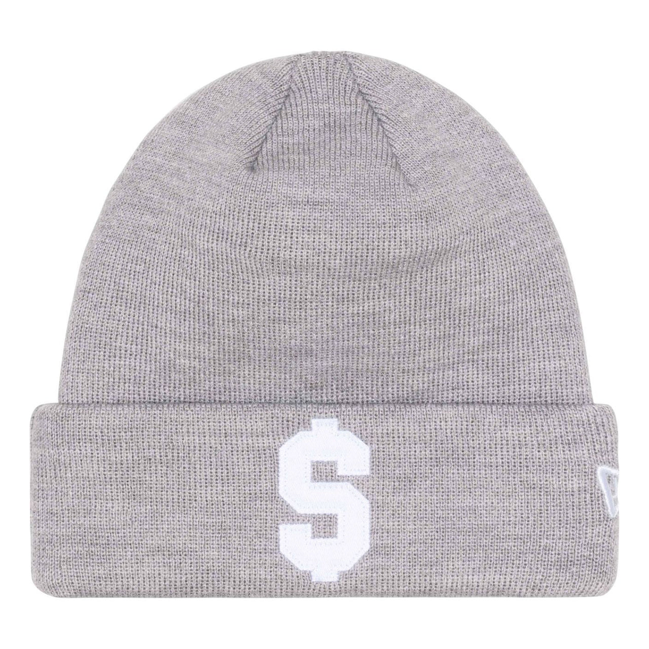 Supreme New Era $ Beanie SS24 'Heather Grey' SUP-SS24-2490