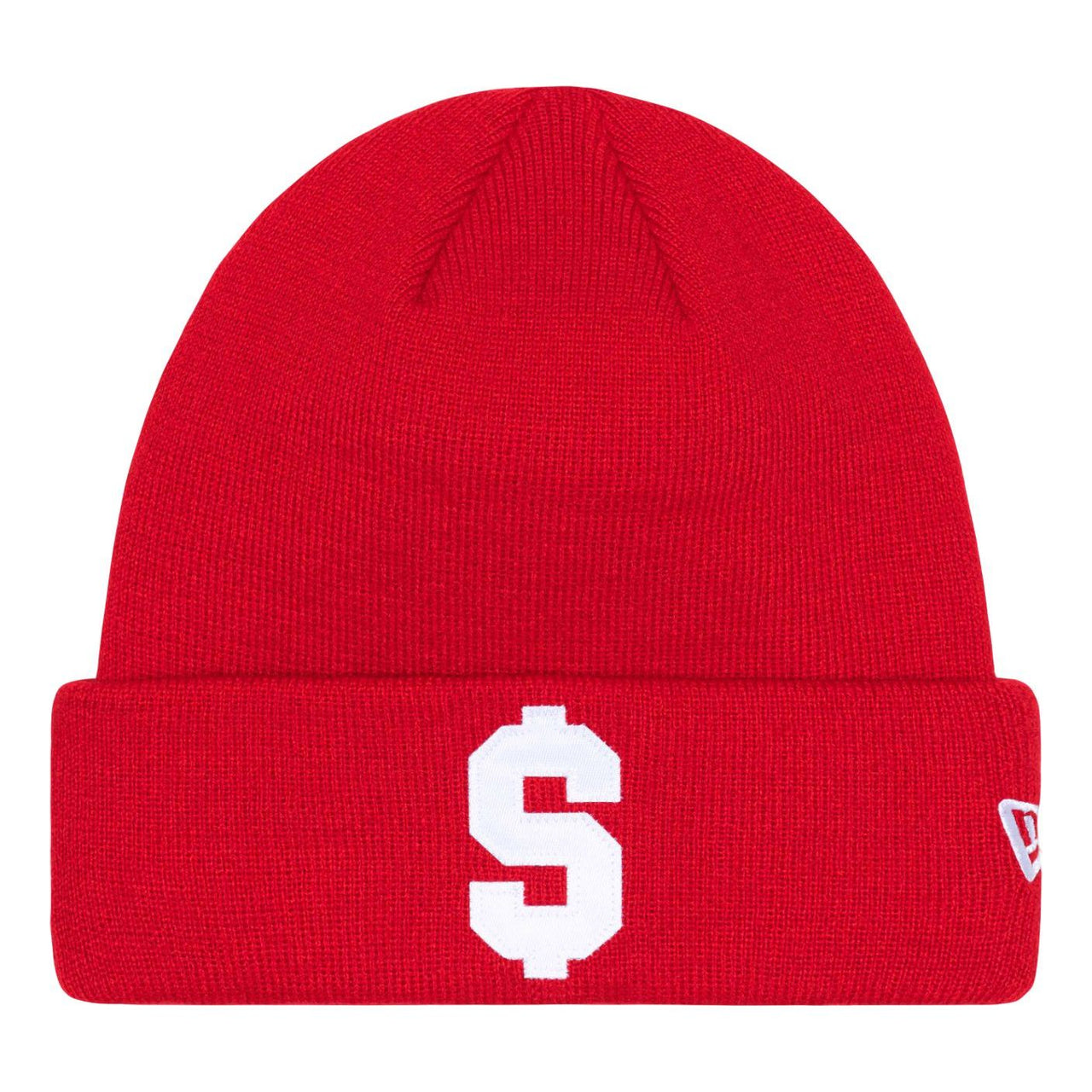 Supreme New Era $ Beanie SS24 'Red' SUP-SS24-2489